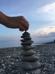 Stone balacing, Equilibrio Interiore