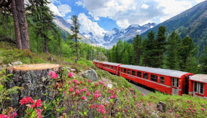 viaggi in treno_trenino rosso del Bernina
