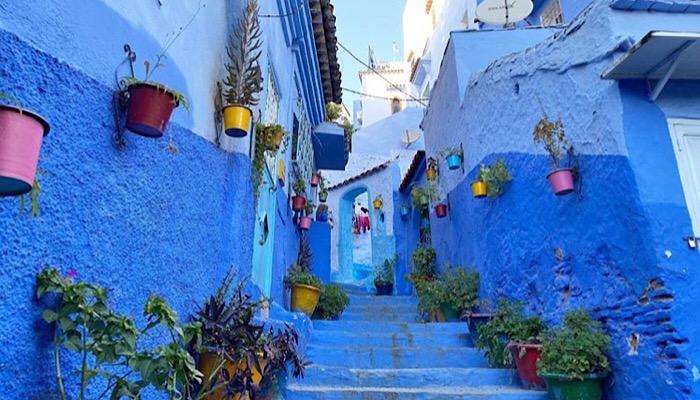 Chefchaouen, Marocco - città blu